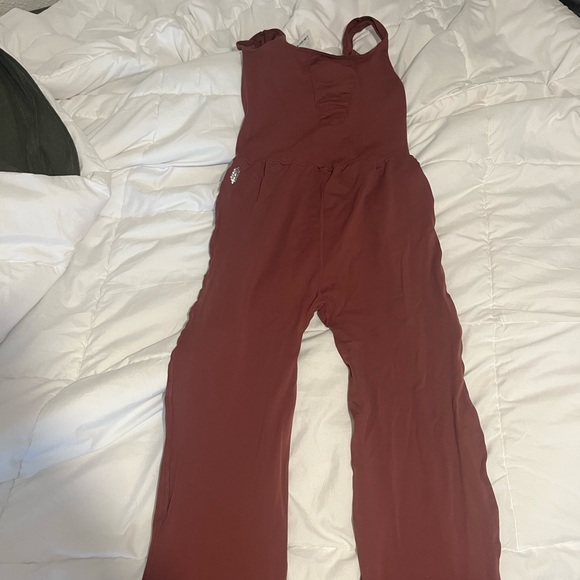 Free People Good Karma Flared ONESIE NWT - Picture 3 of 13